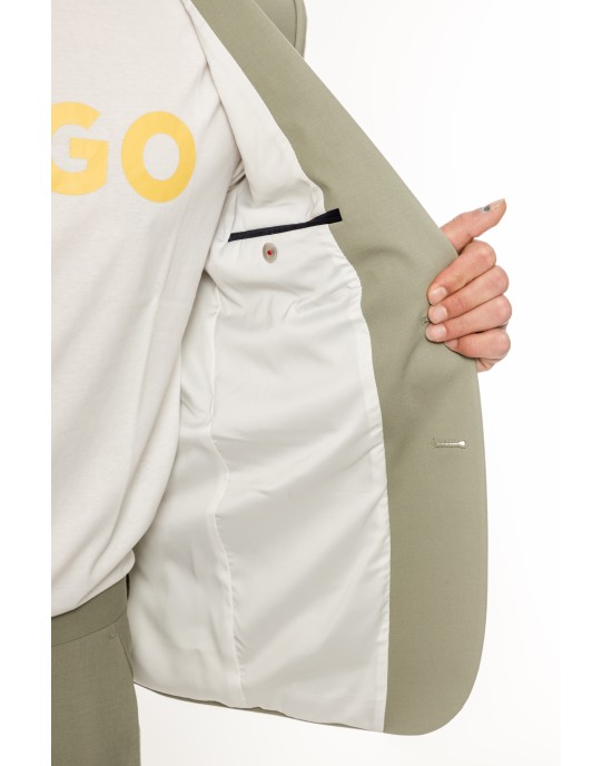 Κοστούμι Hugo πράσινο SLIM FIT