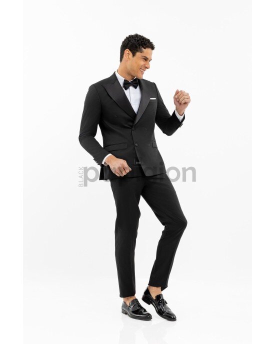 Κοστούμι Dezign μαύρο SLIM FIT