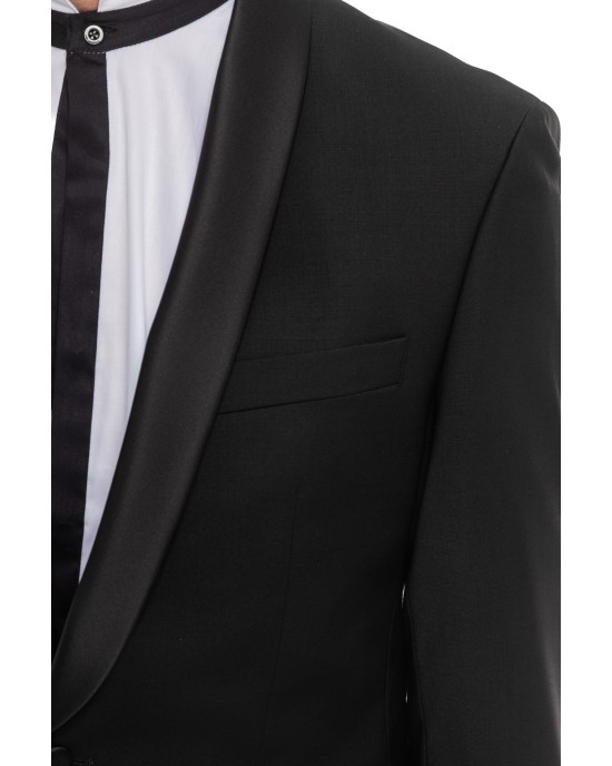 Κοστούμι Karl Lagerfeld μαύρο SLIM FIT