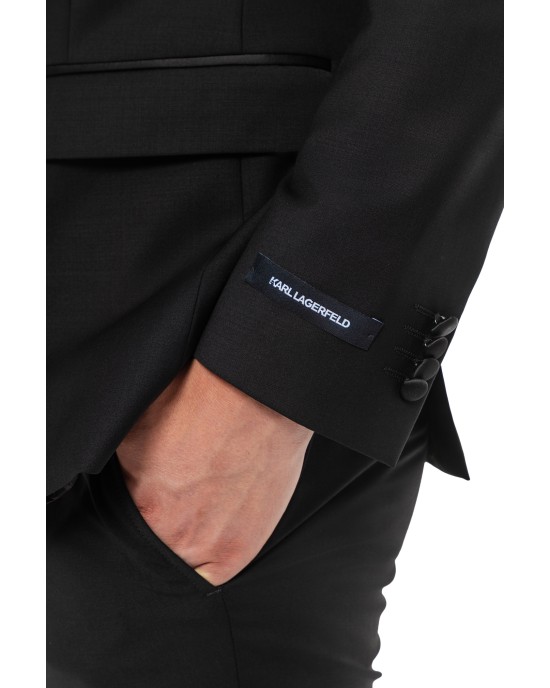 Κοστούμι Karl Lagerfeld μαύρο SLIM FIT