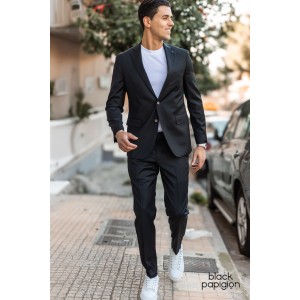Κοστούμι Michael Kors Fine Serge Suit μαύρο Κοστούμι Michael Kors Fine Serge Suit μαύρο