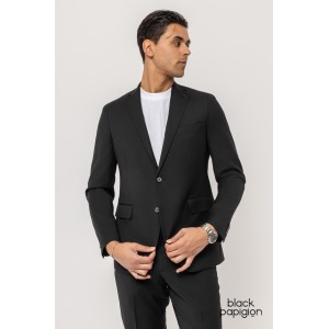 Κοστούμι Michael Kors Fine Serge Suit μαύρο Κοστούμι Michael Kors Fine Serge Suit μαύρο