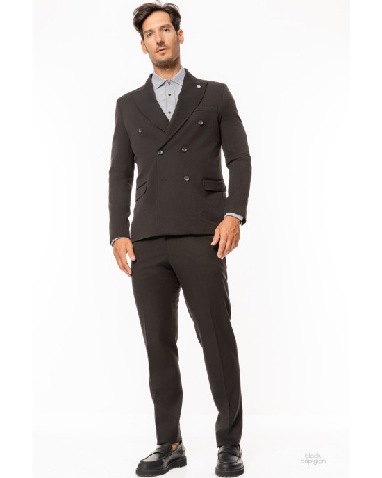 Κοστούμι Over/D μαύρο SLIM FIT