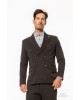 Κοστούμι Over/D μαύρο SLIM FIT