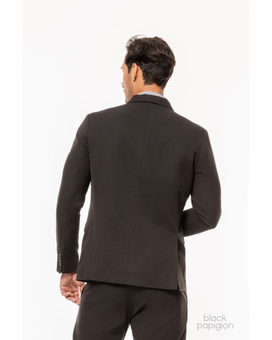 Κοστούμι Over/D μαύρο SLIM FIT