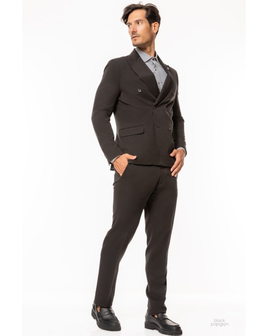 Κοστούμι Over/D μαύρο SLIM FIT
