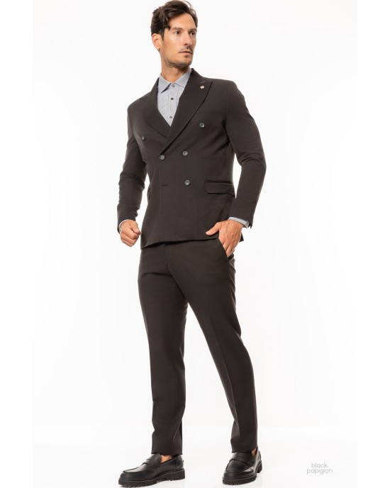 Κοστούμι Over/D μαύρο SLIM FIT