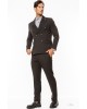 Κοστούμι Over/D μαύρο SLIM FIT
