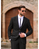Κοστούμι 19V69 Italia Versace Abbigliamento Palermo μαύρο SLIM FIT