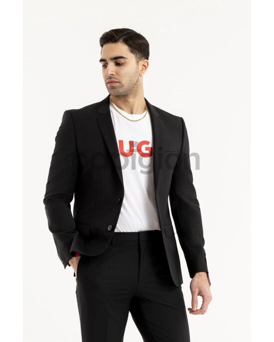 Κοστούμι Hugo μαύρο SLIM FIT