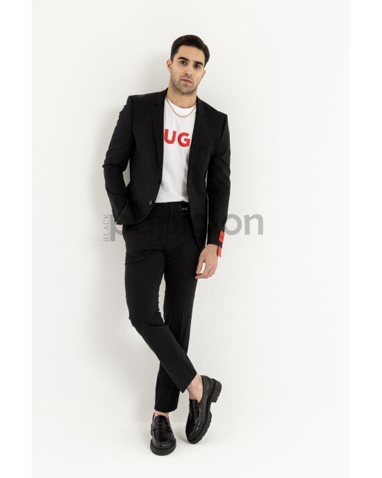 Κοστούμι Hugo μαύρο SLIM FIT