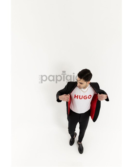 Κοστούμι Hugo μαύρο SLIM FIT