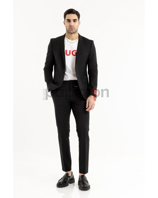 Κοστούμι Hugo μαύρο SLIM FIT