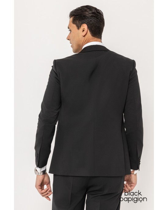 Κοστούμι Michael Kors Tuxedo Shawl μαύρο SLIM FIT