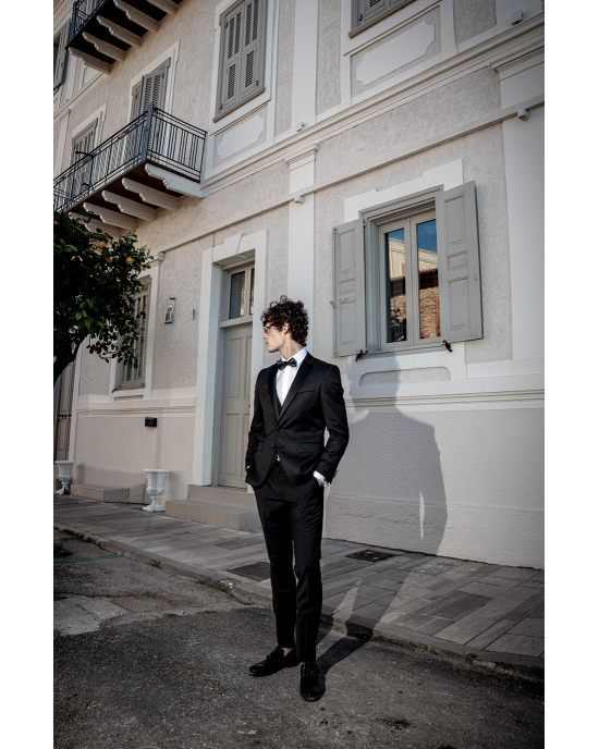 Κοστούμι Boss μαύρο SLIM FIT