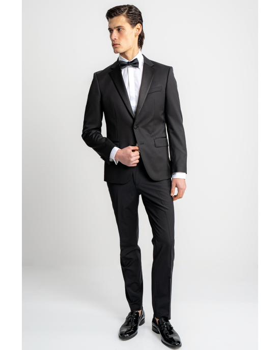 Κοστούμι Boss μαύρο SLIM FIT