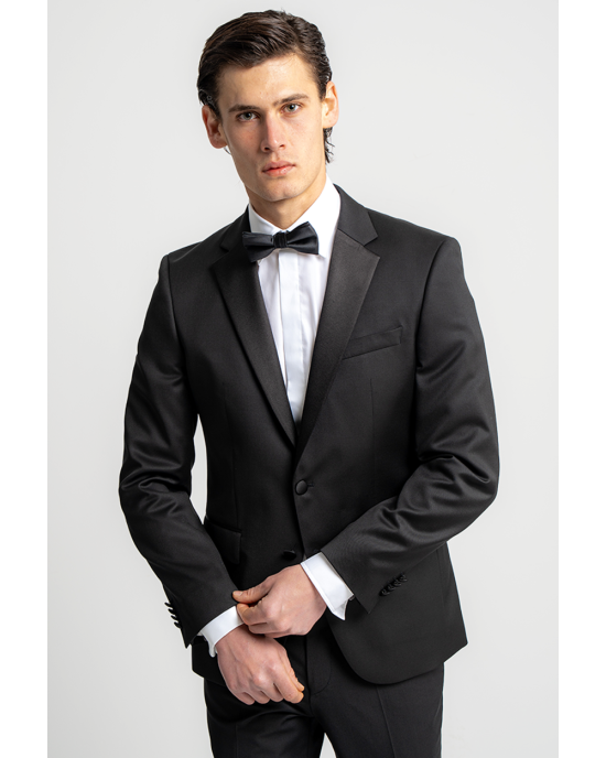 Κοστούμι Boss μαύρο SLIM FIT