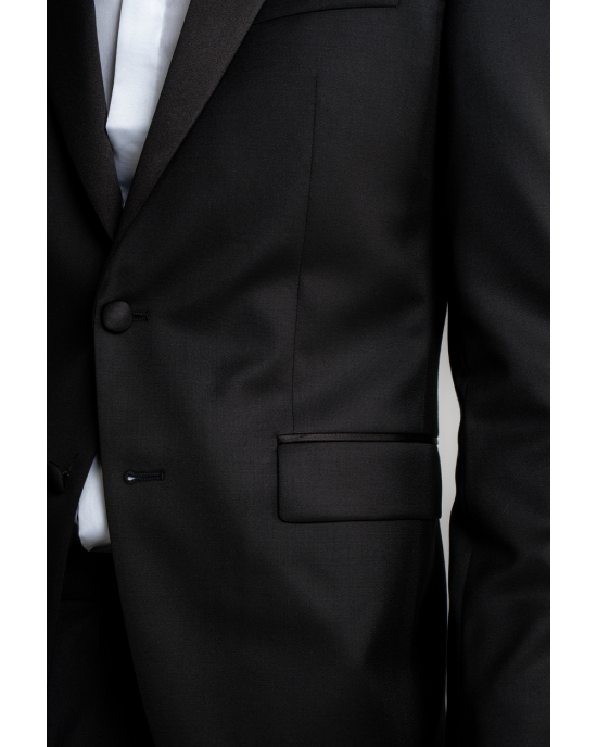 Κοστούμι Boss μαύρο SLIM FIT