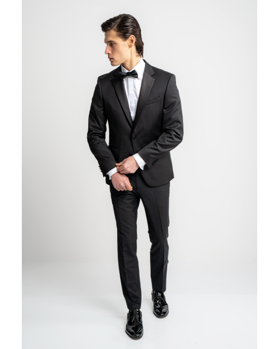 Κοστούμι Boss μαύρο SLIM FIT