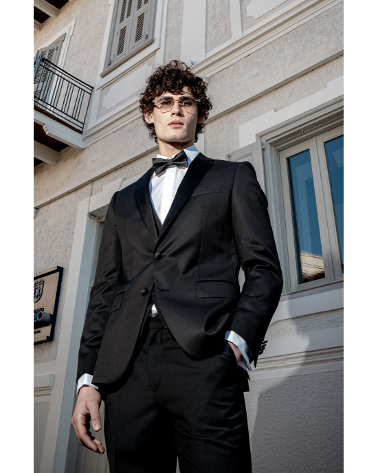 Κοστούμι Boss μαύρο SLIM FIT