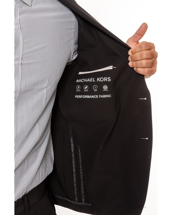 Κοστούμι Michael μαύρο SLIM FIT