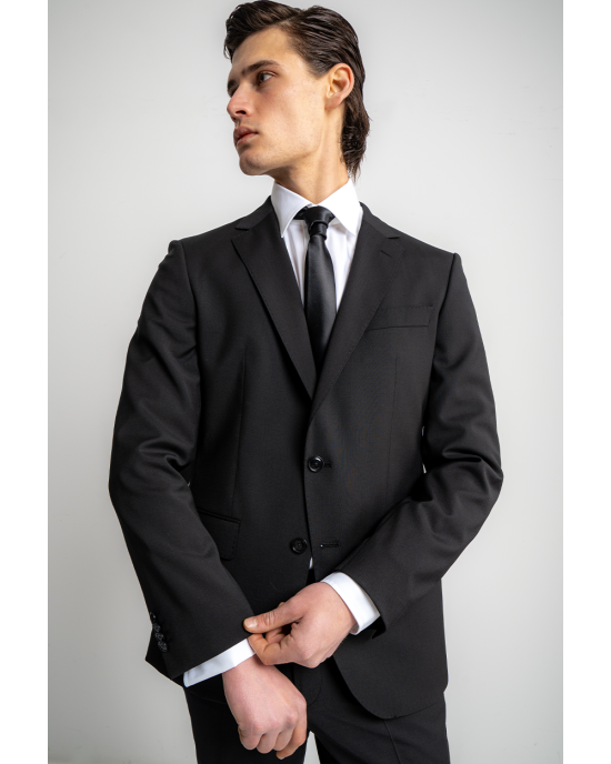 Κοστούμι Boss μαύρο SLIM FIT