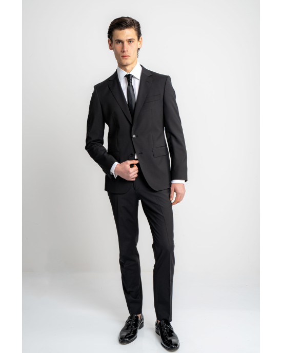 Κοστούμι Boss μαύρο SLIM FIT