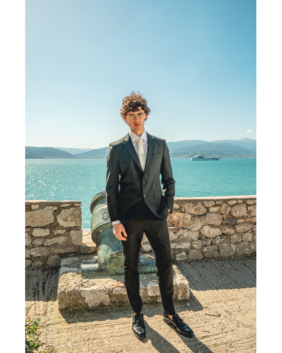 Κοστούμι Boss μαύρο SLIM FIT