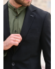 Κοστούμι Black Papigion μαύρο SLIM FIT