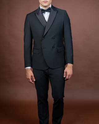 Κοστούμι 19V69 Italia Versace Abbigliamento Roma μαύρο