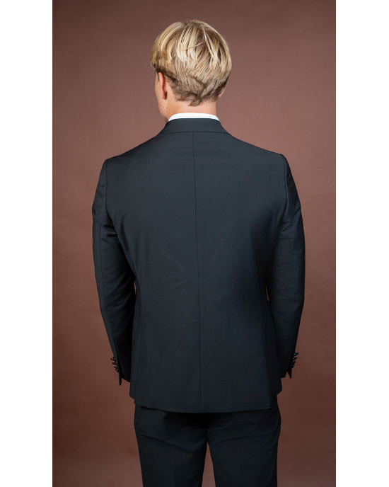 Κοστούμι 19V69 Italia Versace Abbigliamento Roma μαύρο SLIM FIT