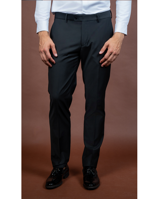 Κοστούμι 19V69 Italia Versace Abbigliamento Roma μαύρο SLIM FIT