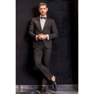 Κοστούμι Michael Kors Tuxedo Peak μαύρο