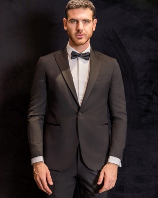 Κοστούμι Michael Kors Tuxedo Peak μαύρο