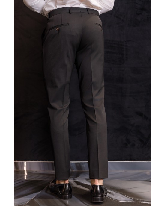 Κοστούμι Michael Kors Tuxedo Peak μαύρο SLIM FIT