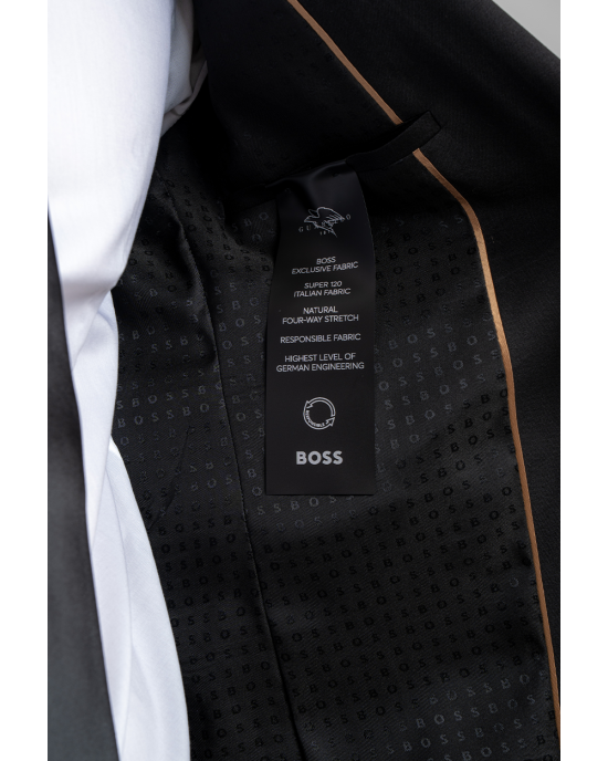 Κοστούμι Tuxedo Boss μαύρο SLIM FIT