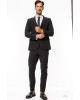 Κοστούμι Vittorio Azzuro μαύρο SLIM FIT