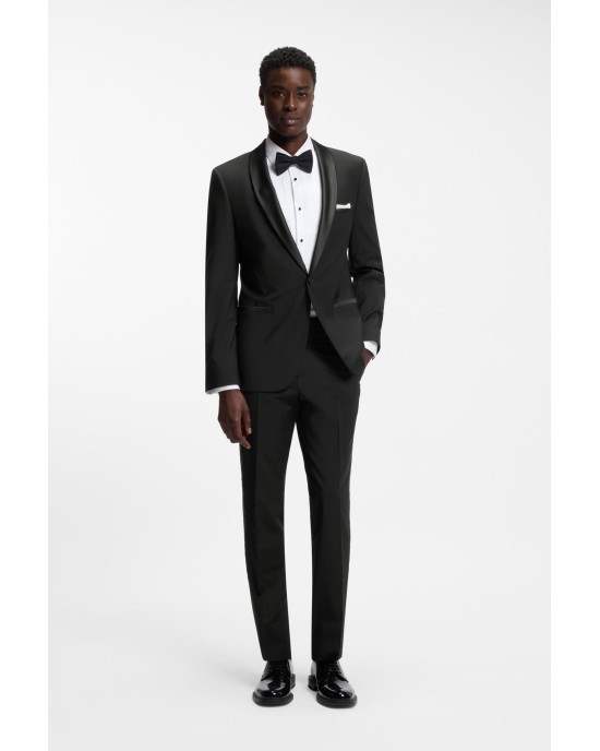 Κοστούμι Hugo μαύρο SLIM FIT
