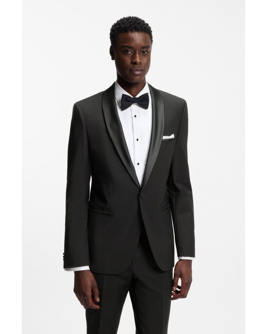 Κοστούμι Hugo μαύρο SLIM FIT