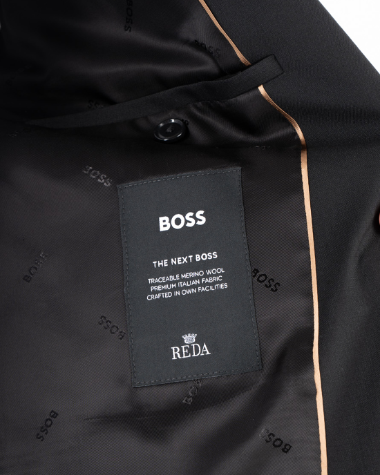 Κοστούμι Boss μαύρο SLIM FIT