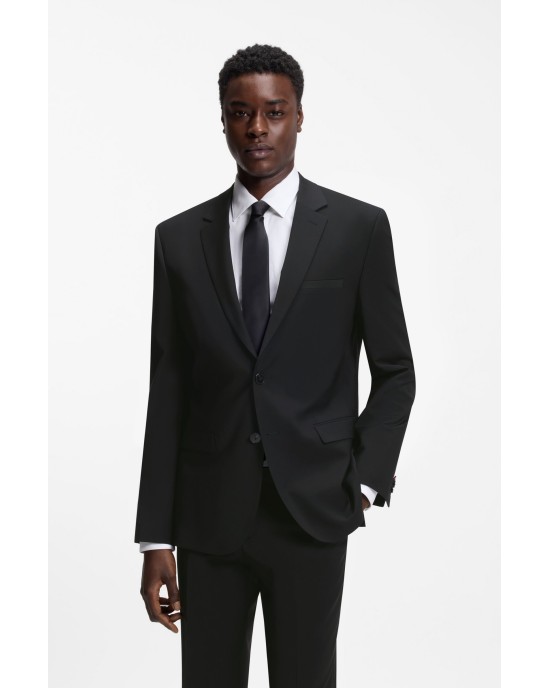 Κοστούμι Hugo μαύρο SLIM FIT
