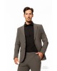 Κοστούμι Vittorio Azzuro λαδί SLIM FIT