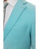 Κοστούμι Italian Job τιρκούαζ SLIM FIT