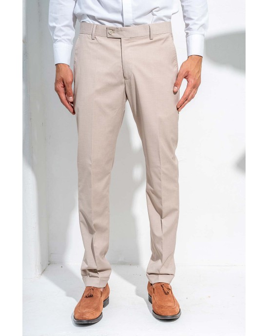 Κοστούμι Vittorio Dolce εκρού SLIM FIT