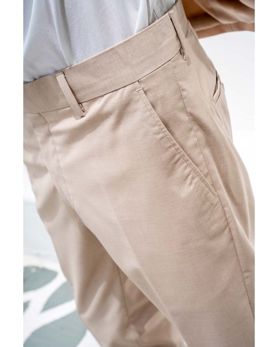 Κοστούμι Vittorio Dolce εκρού SLIM FIT