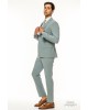 Κοστούμι Artisti Italiani μέντα SLIM FIT