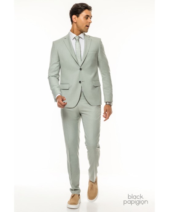 Κοστούμι Artisti Italiani μέντα SLIM FIT