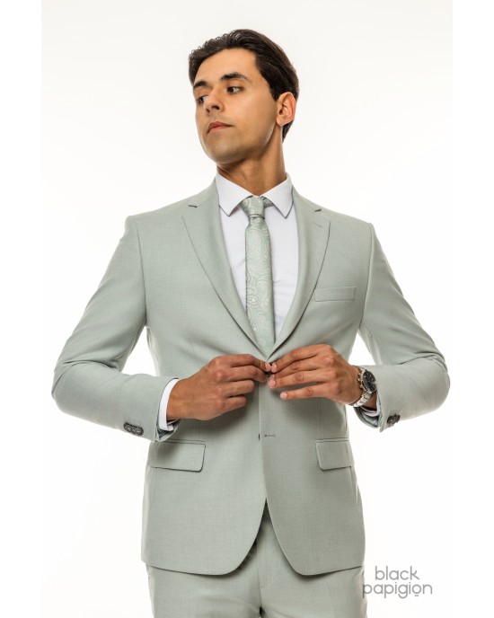 Κοστούμι Artisti Italiani μέντα SLIM FIT