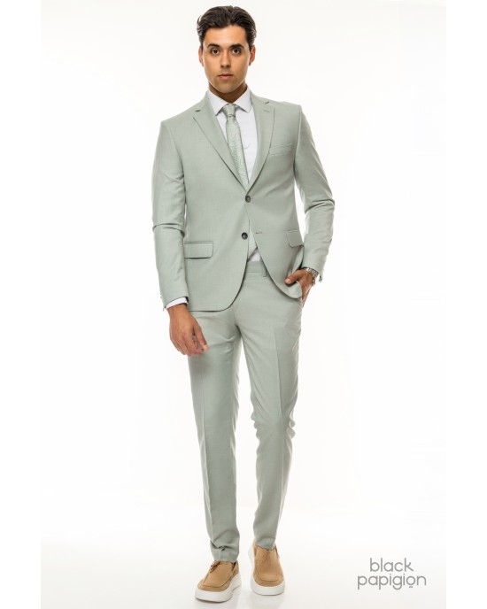 Κοστούμι Artisti Italiani μέντα SLIM FIT