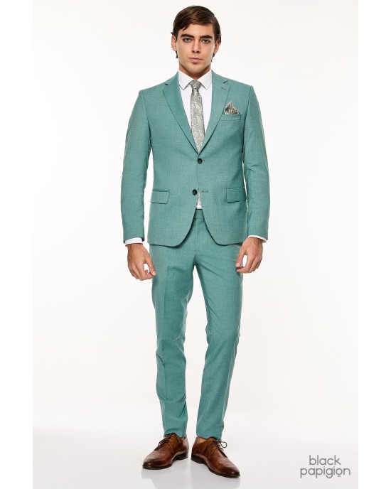 Κοστούμι Artisti Italiani μέντα SLIM FIT